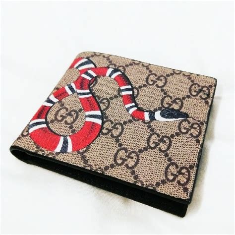 gucci womens snake wallet|Gucci wallet snake original.